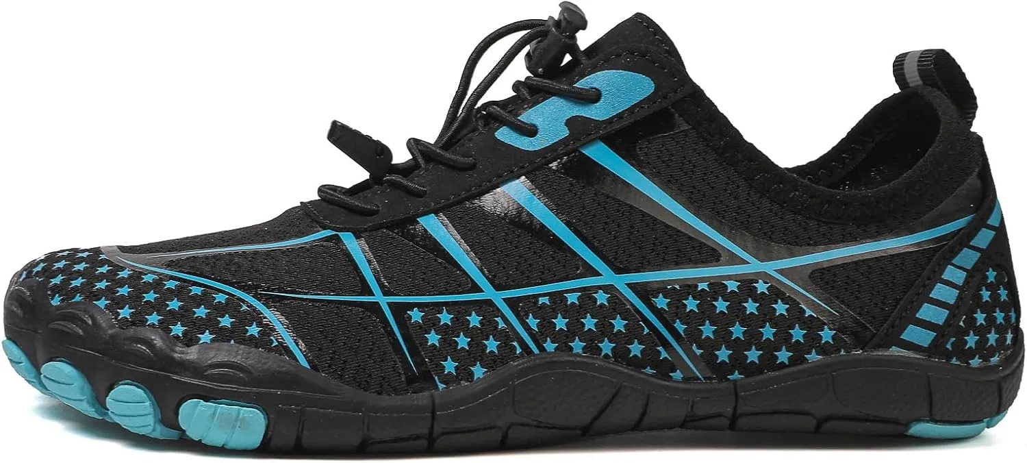 Hike Barefoot Shoes Womens Men Unisex Water Footwear Hiking Walking Running Sports Mens Minimalist Breathable Non-Slip Wide Toe Quick Dry Hiking Walking Athletic Breathable Anti-Slip Shoe