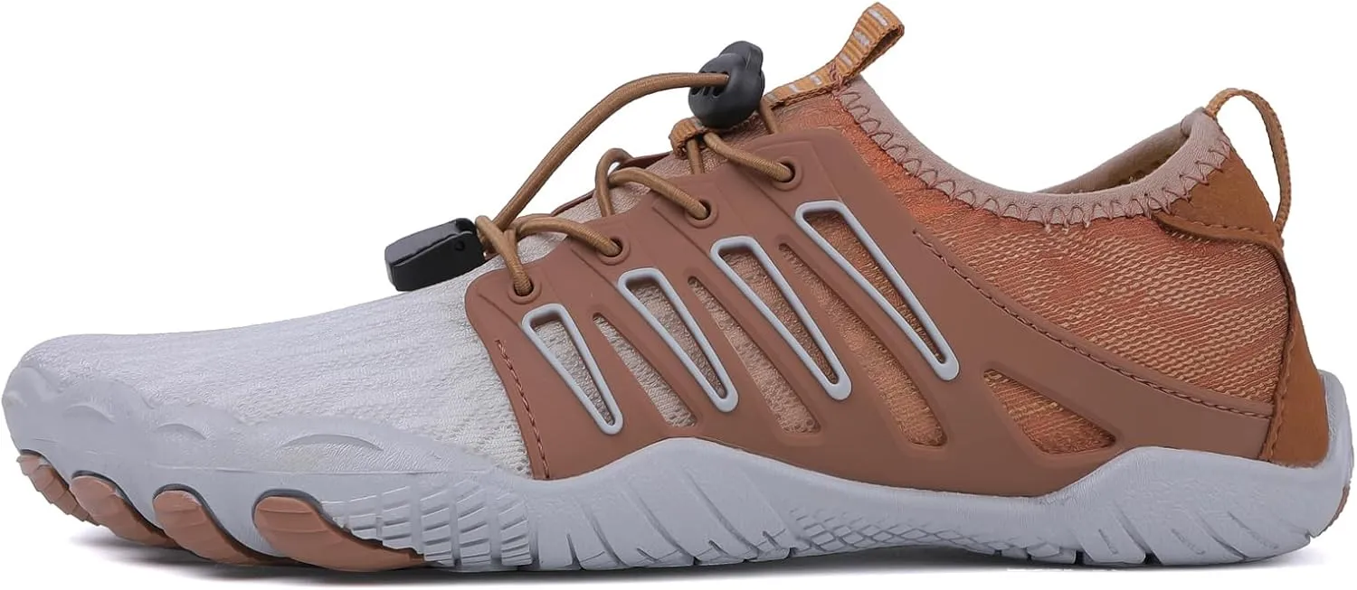 Hiking Footwear Barefoot Shoes for Women Men, Pro Water with Wide Toe Box, Non Slip Breathable Zero Drop Hiking, Walking, Beach, Grounded Comfort Wear Neuropathy Shoes, Travel Outdoor Activities