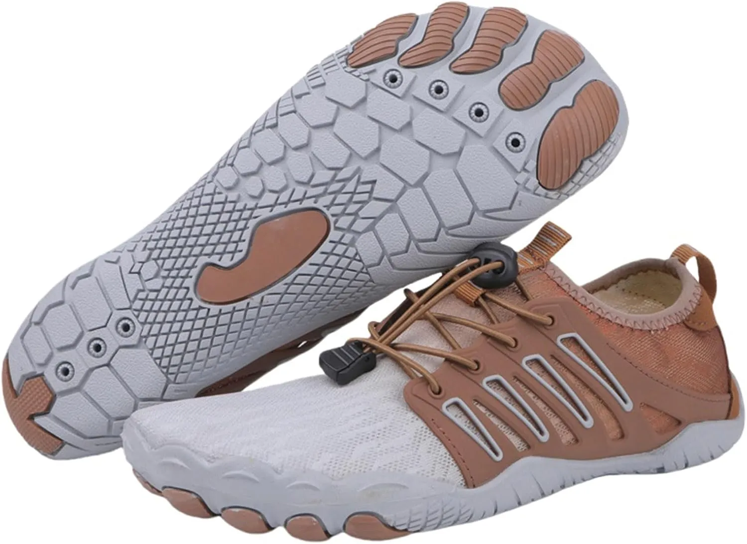 Hiking Footwear Barefoot Shoes for Women Men, Pro Water with Wide Toe Box, Non Slip Breathable Zero Drop Hiking, Walking, Beach, Grounded Comfort Wear Neuropathy Shoes, Travel Outdoor Activities