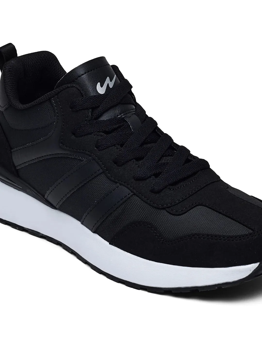 HINGE Black Men's Sneakers