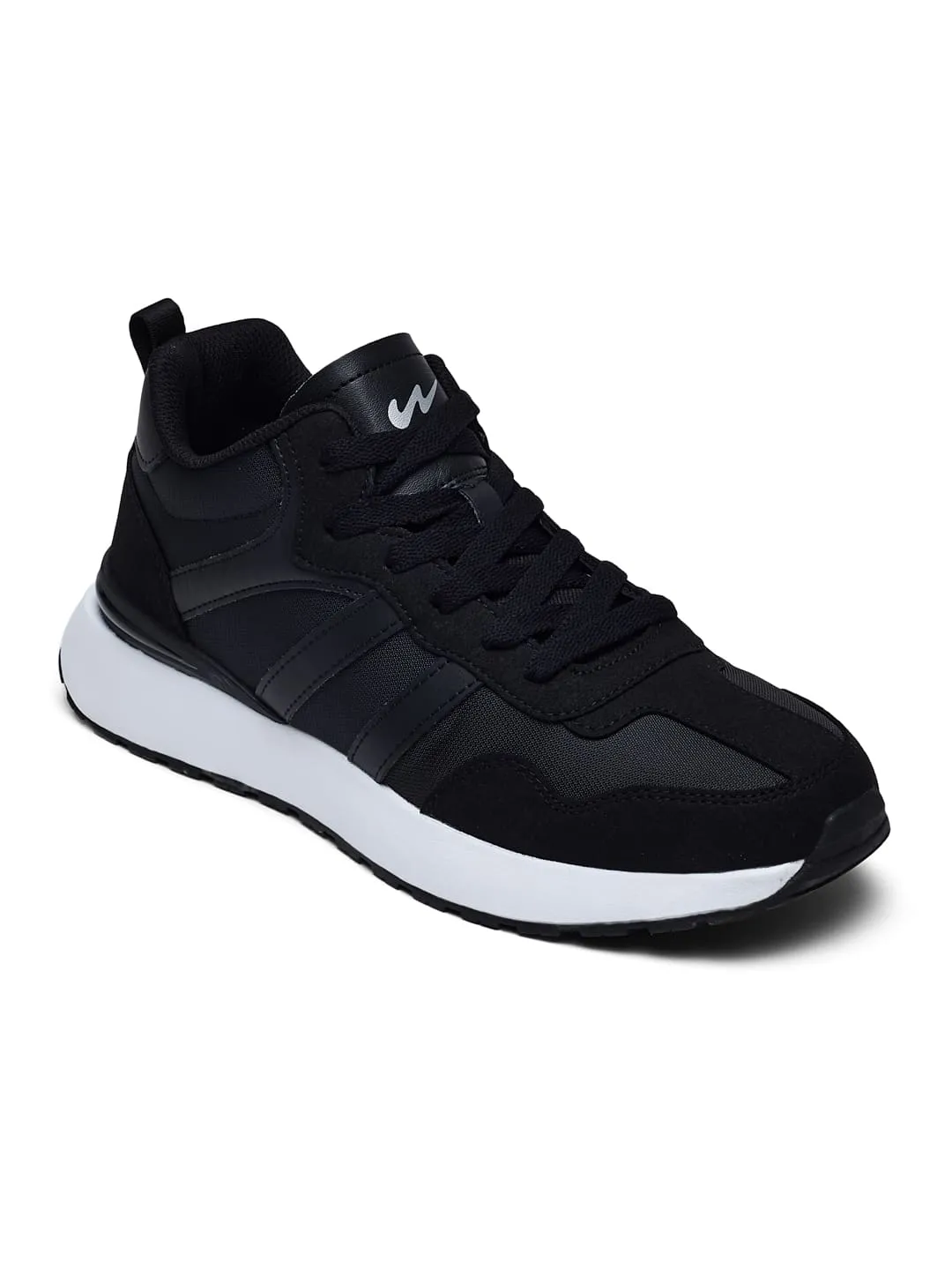 HINGE Black Men's Sneakers