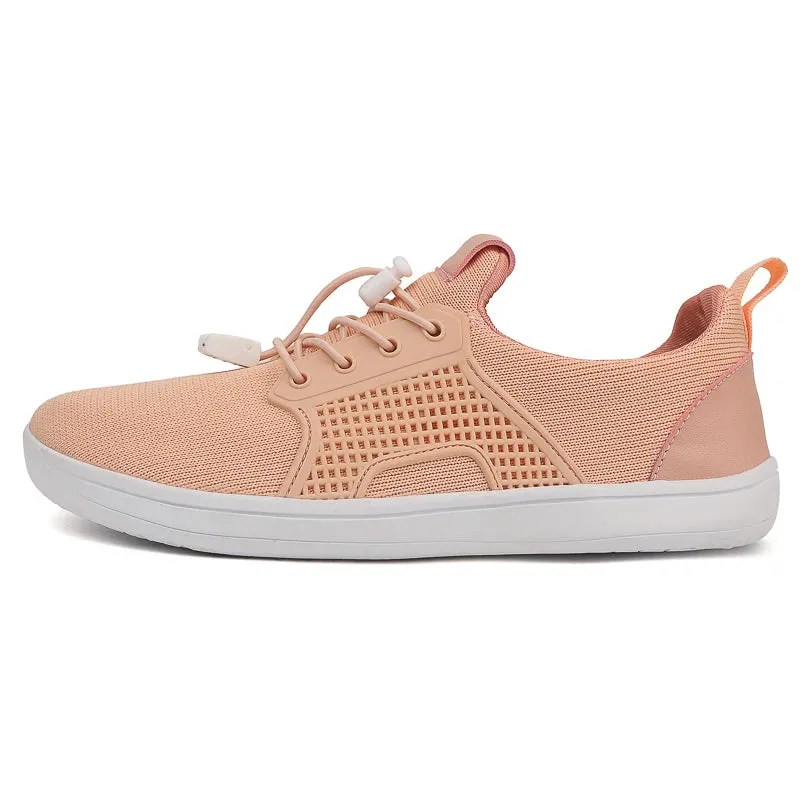 Hnzxzm Barefoot Sneakers Adult Cross-Trainer Wide Toe Box Men's Wide Minimalist Zero Drop Sole Casual Knitting Walking Shoes Large Size