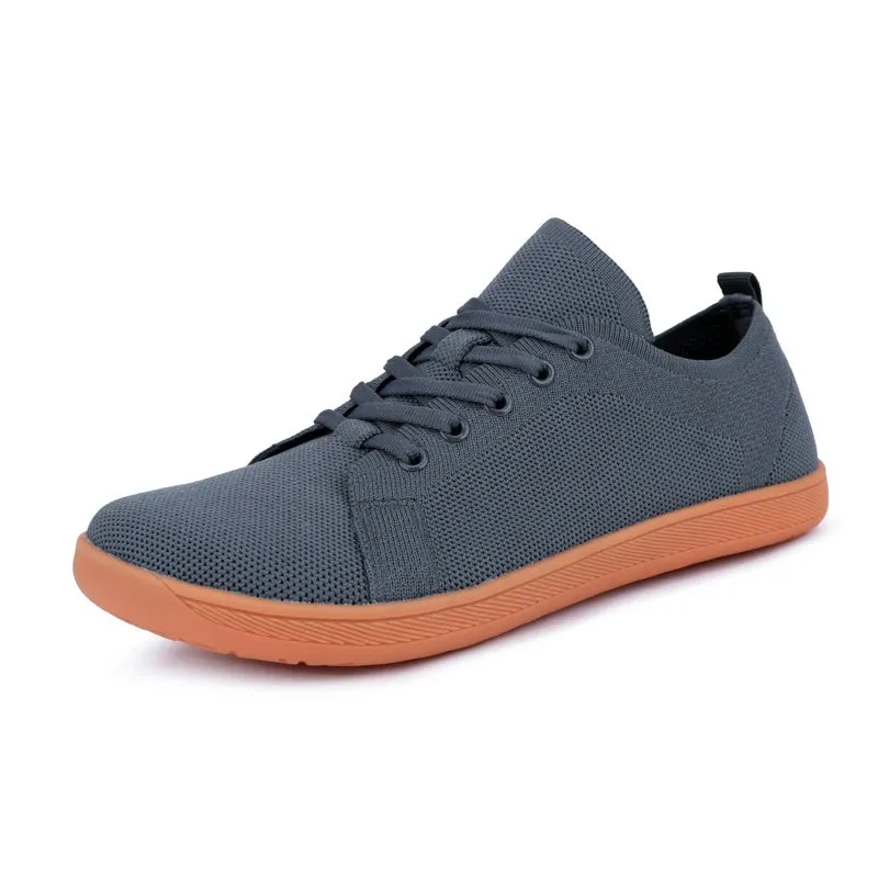 Hnzxzm New Men's Minimalist Barefoot Sneakers Wide Fit Zero Drop Sole Optimal Relaxation Men's Cross Trainer Barefoot Shoes Sneakers