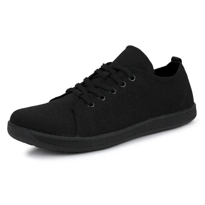 Hnzxzm New Men's Minimalist Barefoot Sneakers Wide Fit Zero Drop Sole Optimal Relaxation Men's Cross Trainer Barefoot Shoes Sneakers