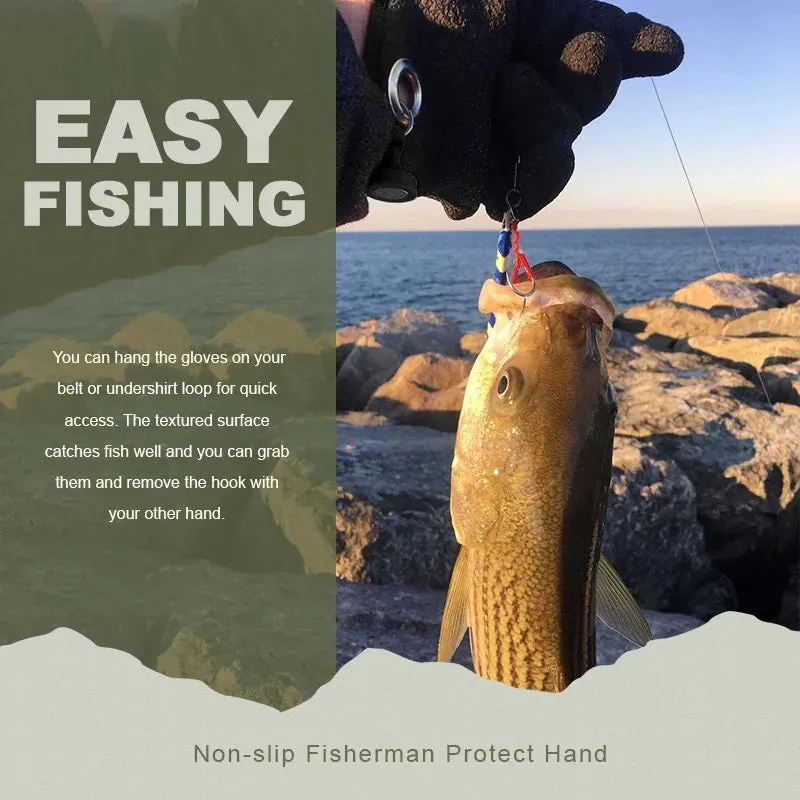 🎁Hot Sale-30% OFF🐠Fisherman Catching Fishing Non-Slip Protect Gloves