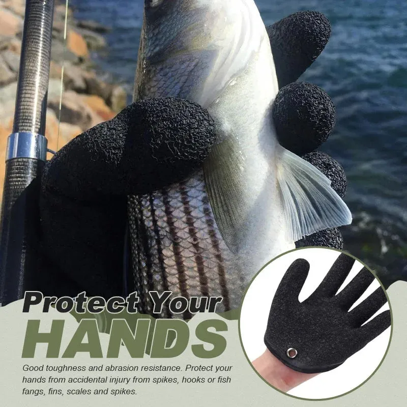 🎁Hot Sale-30% OFF🐠Fisherman Catching Fishing Non-Slip Protect Gloves