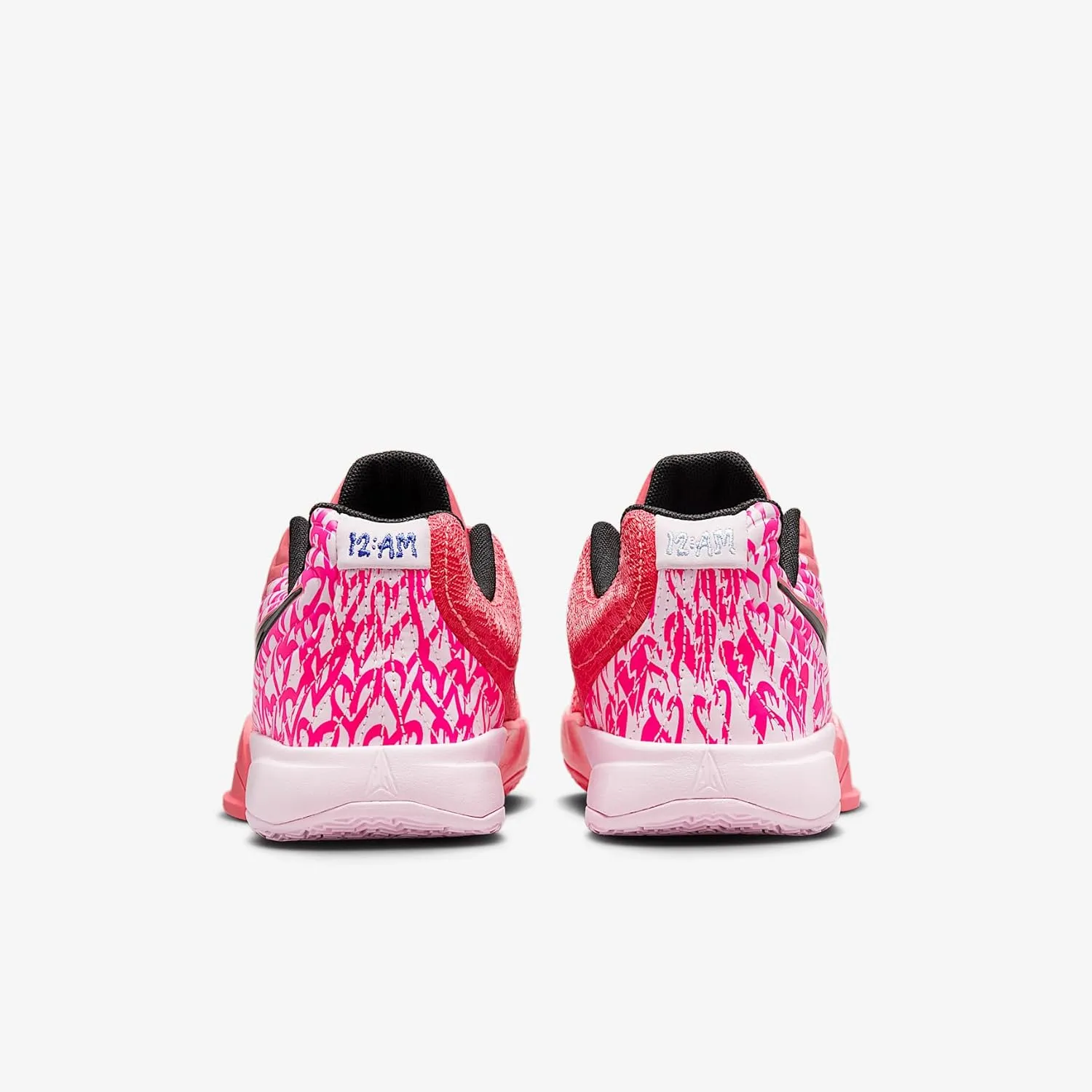 Ja 2 "Heart Eyes Big Kids' Basketball Shoes (IB8833-800, Magic Ember/Pink Foam/Deep Night/Iron Grey)