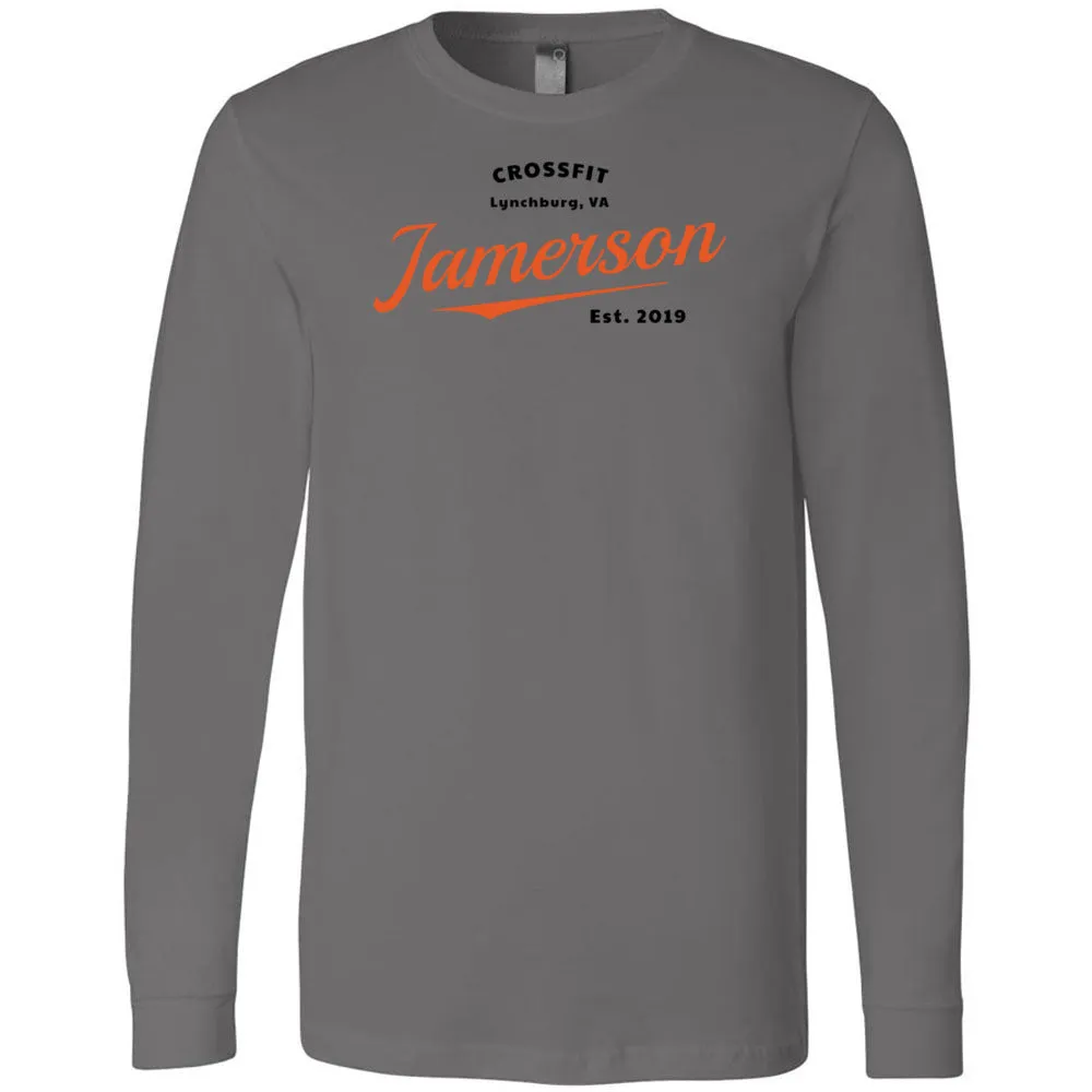 Jamerson CrossFit - 100 - Insignia 2 3501 - Men's Long Sleeve T-Shirt