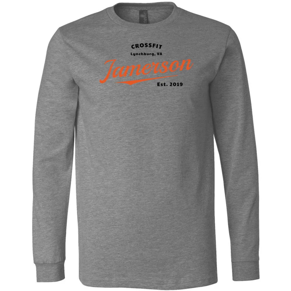 Jamerson CrossFit - 100 - Insignia 2 3501 - Men's Long Sleeve T-Shirt