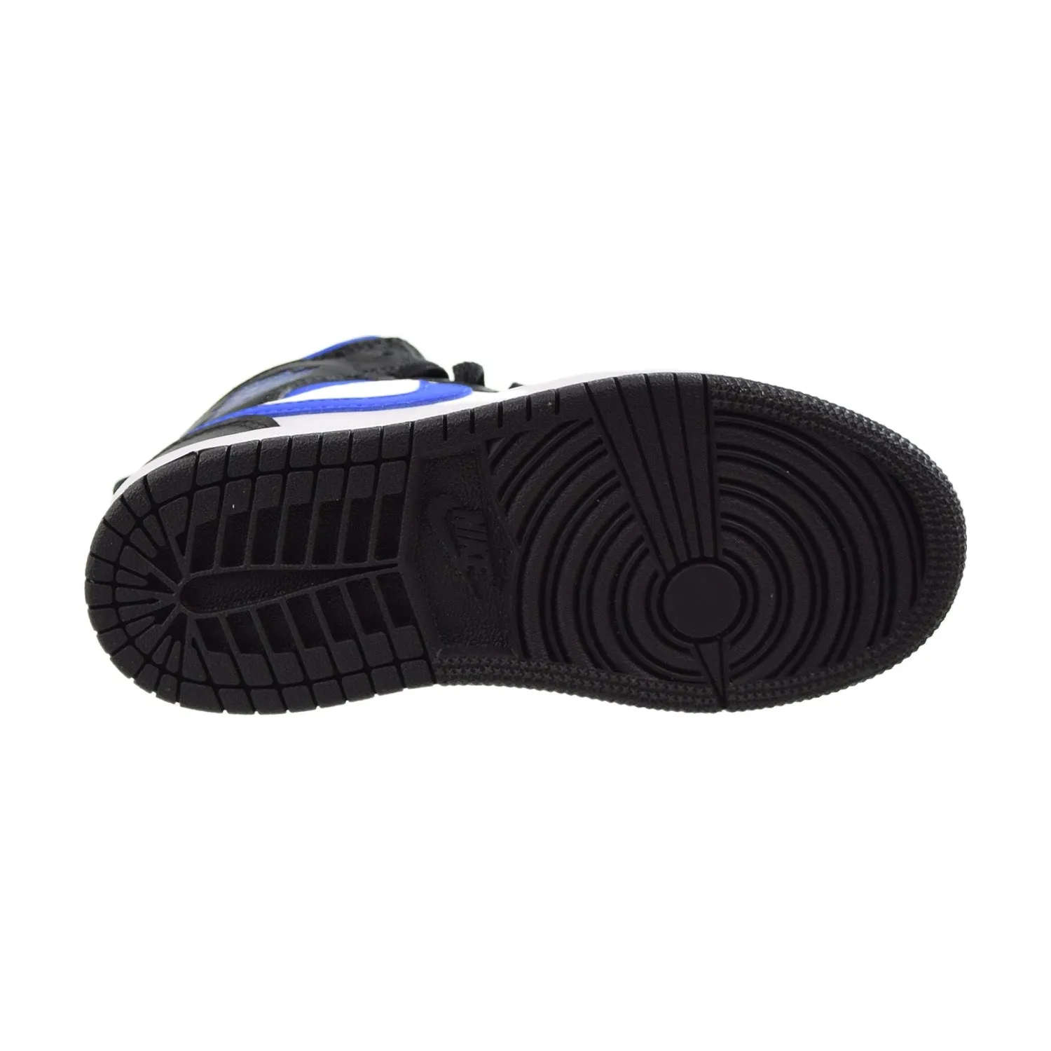 Jordan 1 Mid (PS) Little Kids' Shoes White-Black-Racer Blue