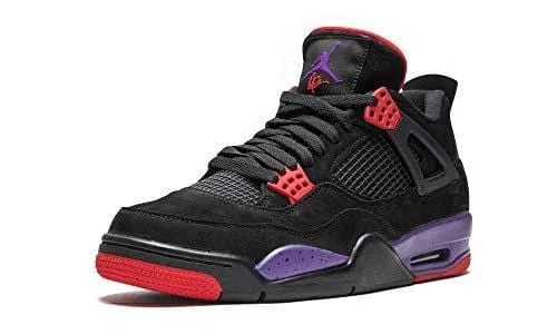 Jordan Air 4 Retro (Black/Court Purple-University 7.5)