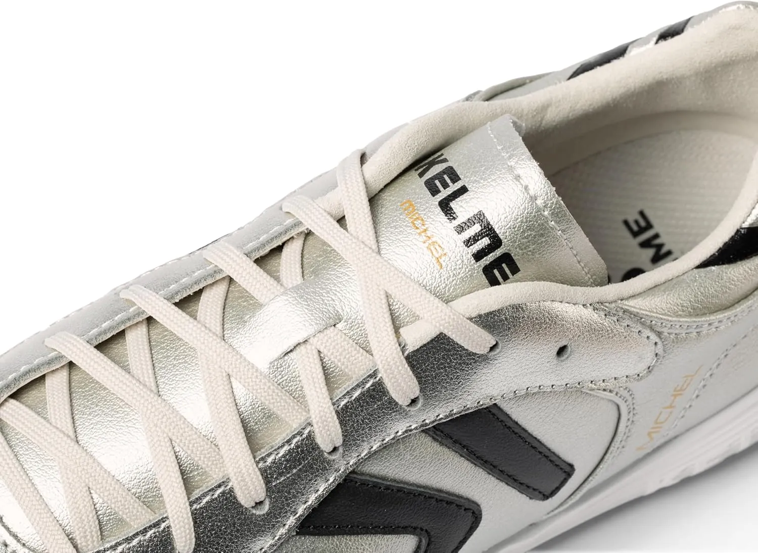 KELME Leather Indoor Soccer Shoes Futsal Turf Soccer Shoes Man Women Football Athletic Sneakers