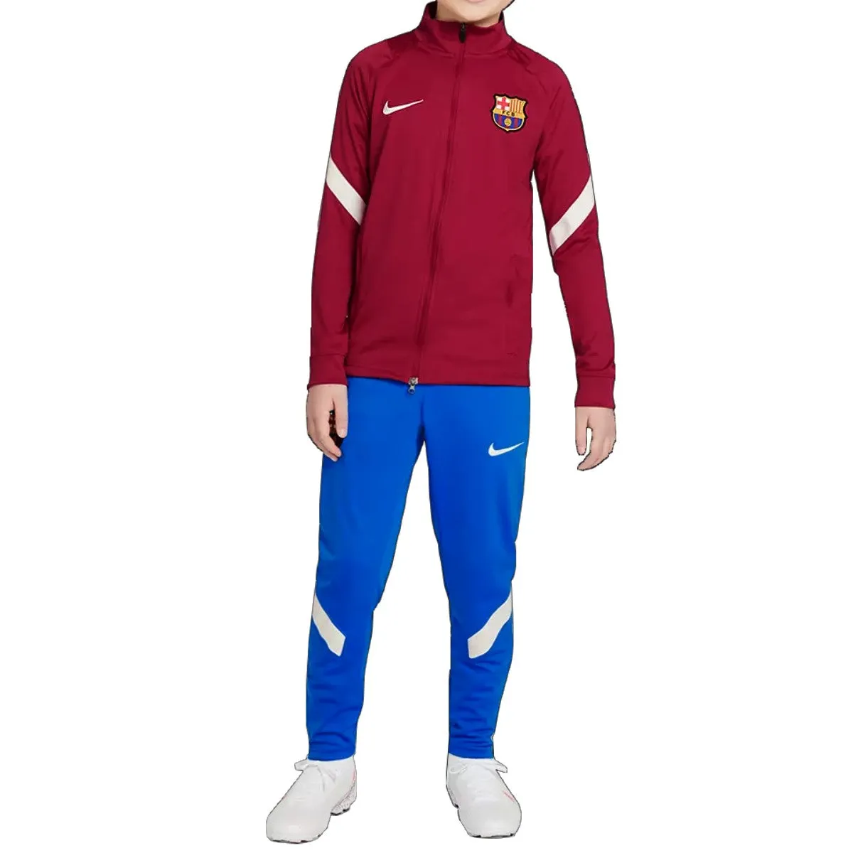 Kids - FC Barcelona training presentation Soccer tracksuit 2021/22 - Nike