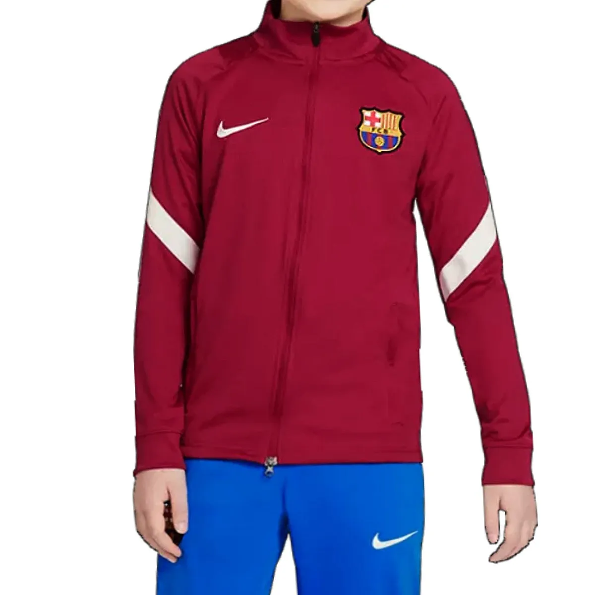Kids - FC Barcelona training presentation Soccer tracksuit 2021/22 - Nike