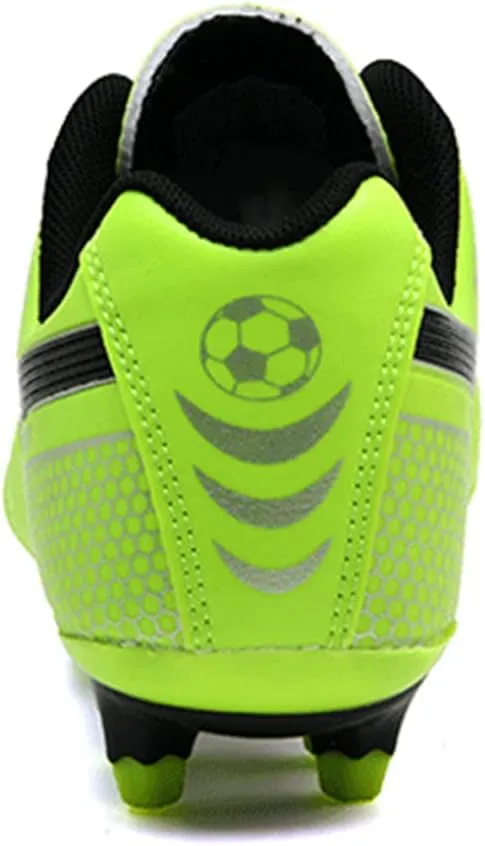 Kids Soccer Cleats Firm Ground Outdoor Soccer Shoes for Boys Girls