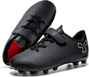 Kids Soccer Shoes Professional Soccer Cleats Girls Soccer Cleats Shoes for Boys Training Firm Ground