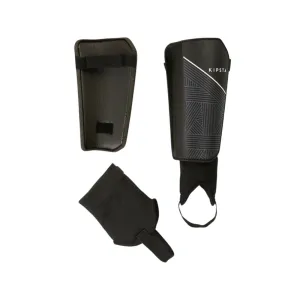 Kipsta Essential 140 Adult Soccer Shin Pads - Black