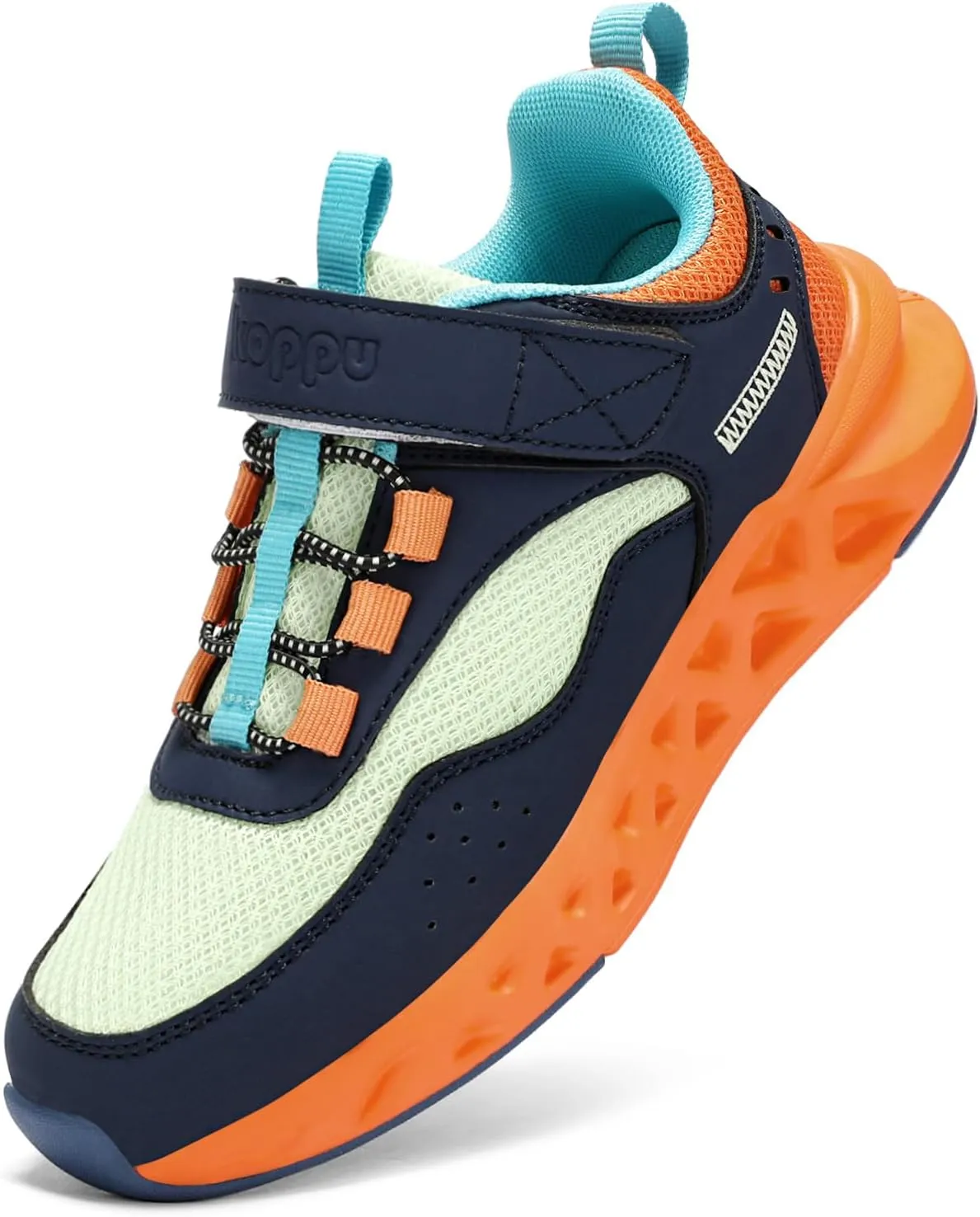 koppu Boys Tennis Shoes Girls Kids Slip on Sneakers Lightweight Breathable Strap Athletic Running Shoes for Toddler/Little Kid/Big Kid