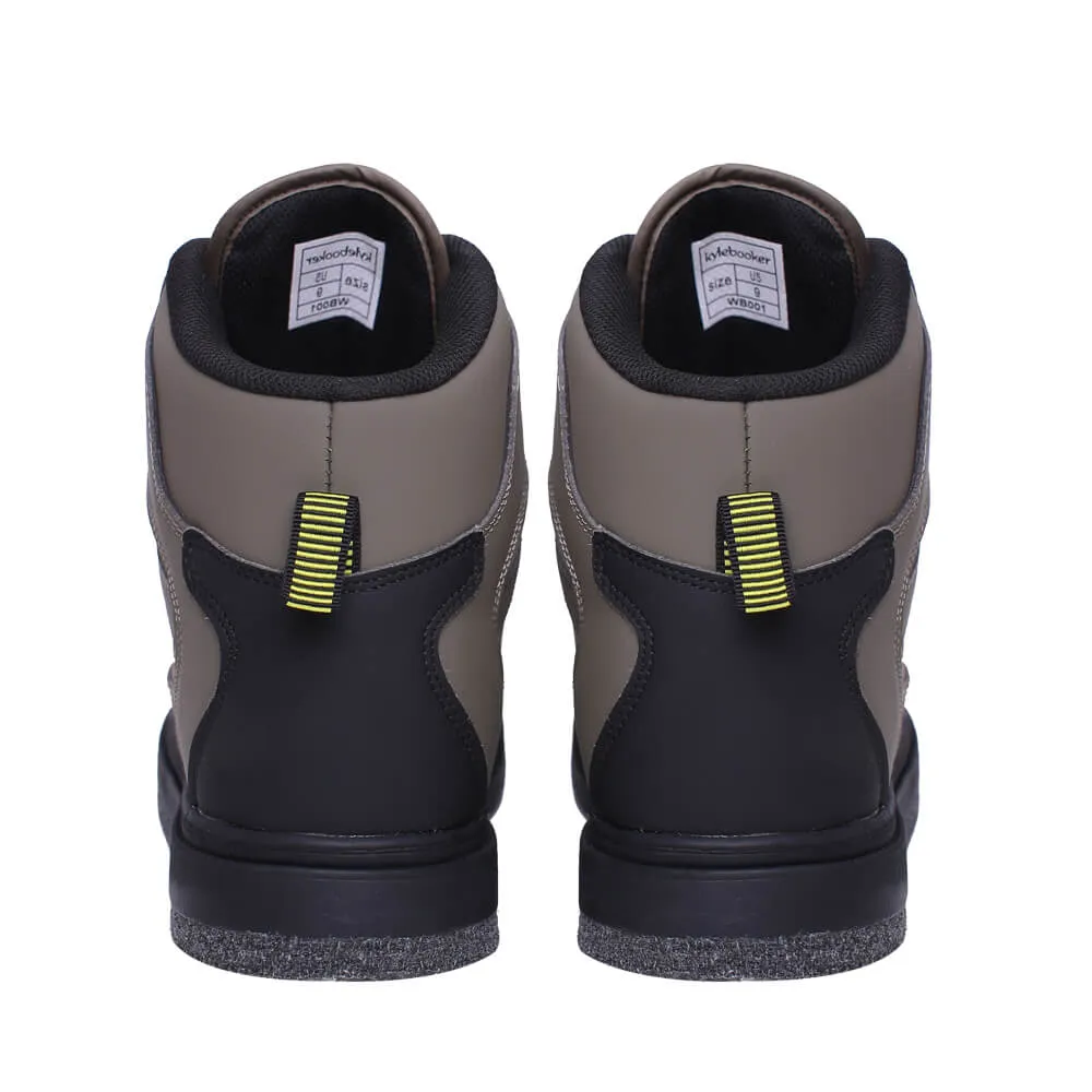 Kylebooker Fly Fishing Felt & Rubber Sole Wading Boots Waders Shoes WB001