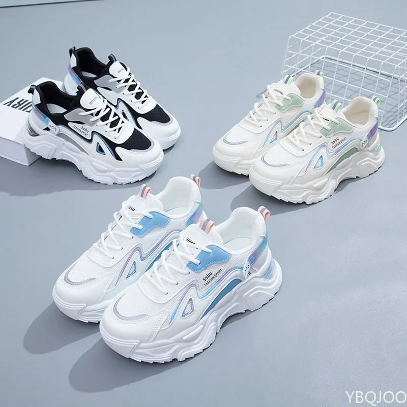 Ladies Chunky Sneakers Women Shoes
