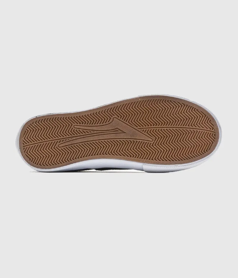 Lakai Owen Slip-on Kids Skate Black Suede