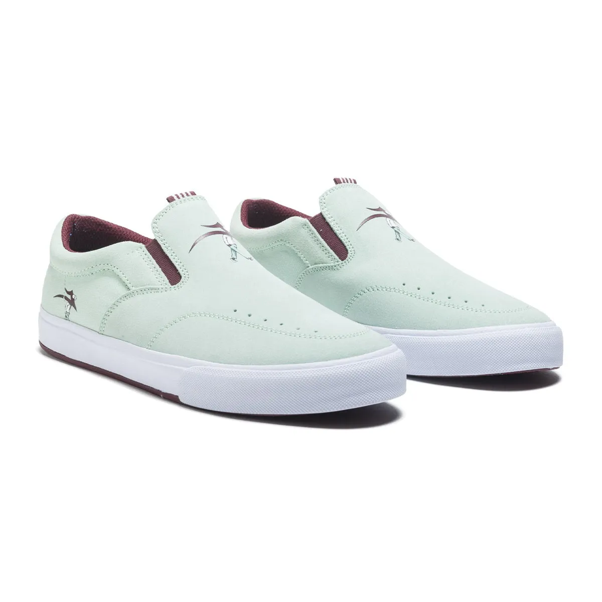 Lakai Shoes Owen VLK - Mint Suede