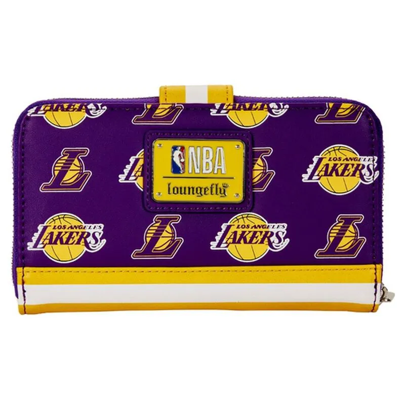 LAKERS LOUNGEFLY SNAP WALLET