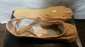 Lam Pro -- Canvas Split Sole Ballet -- Flesh