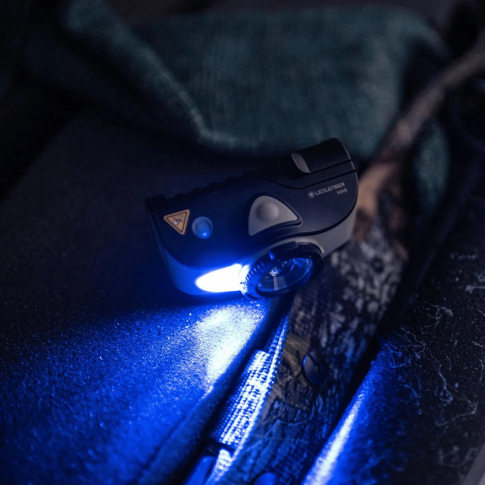 LedLenser MH8 Rechargeable Headlamp (600lm) - Black - OS