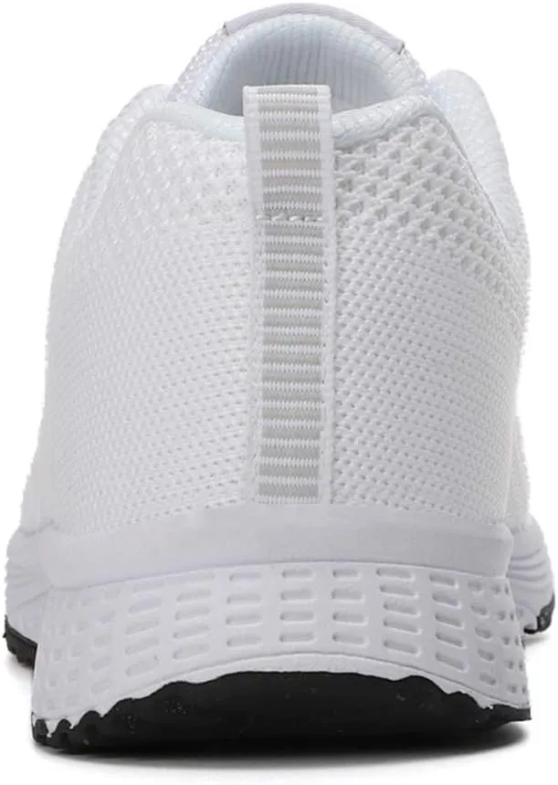 LLTMALL Women's Lace Up Mesh Sneakers Lightweight Tennis Running Shoes