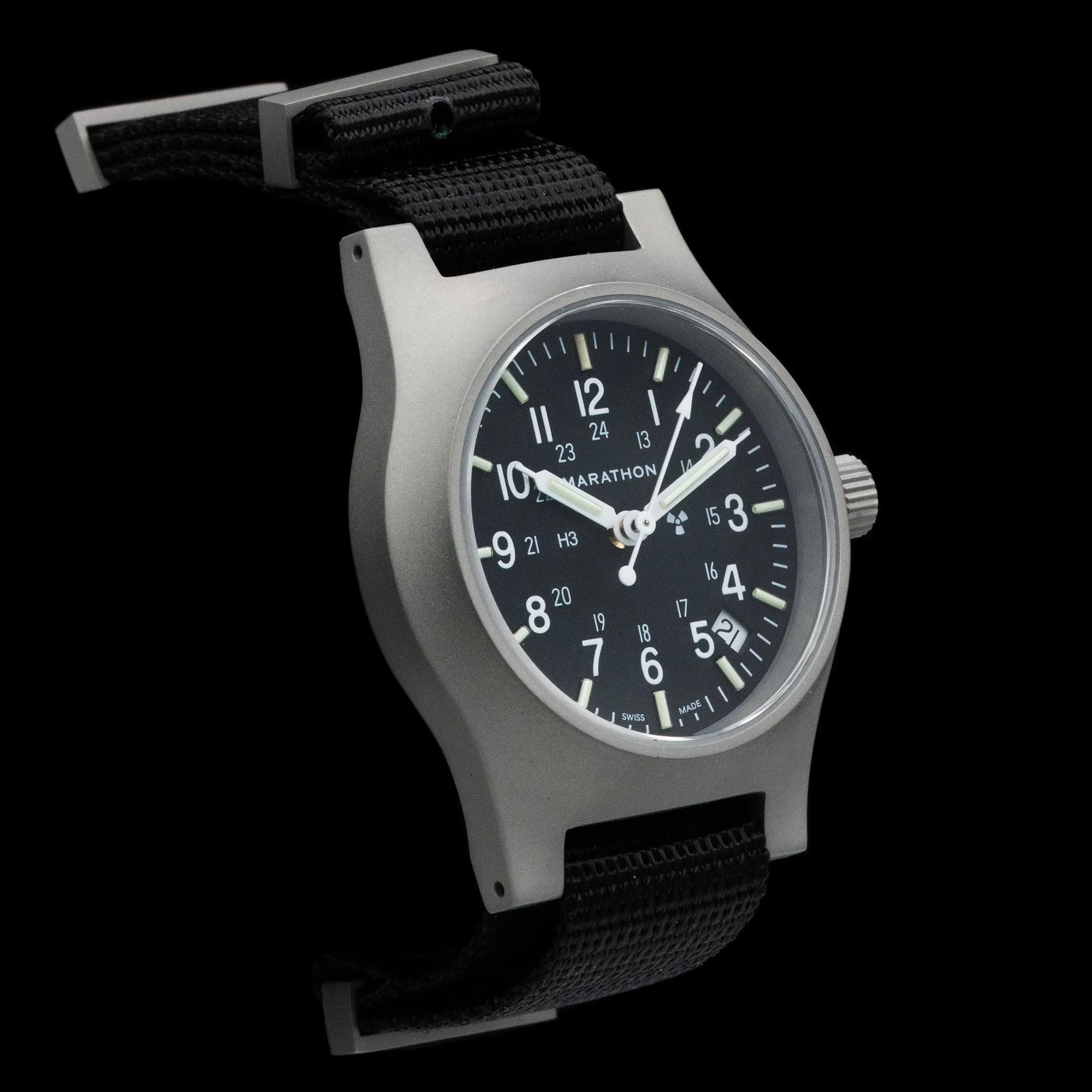 Marathon - Officer's Quartz with Date 36mm