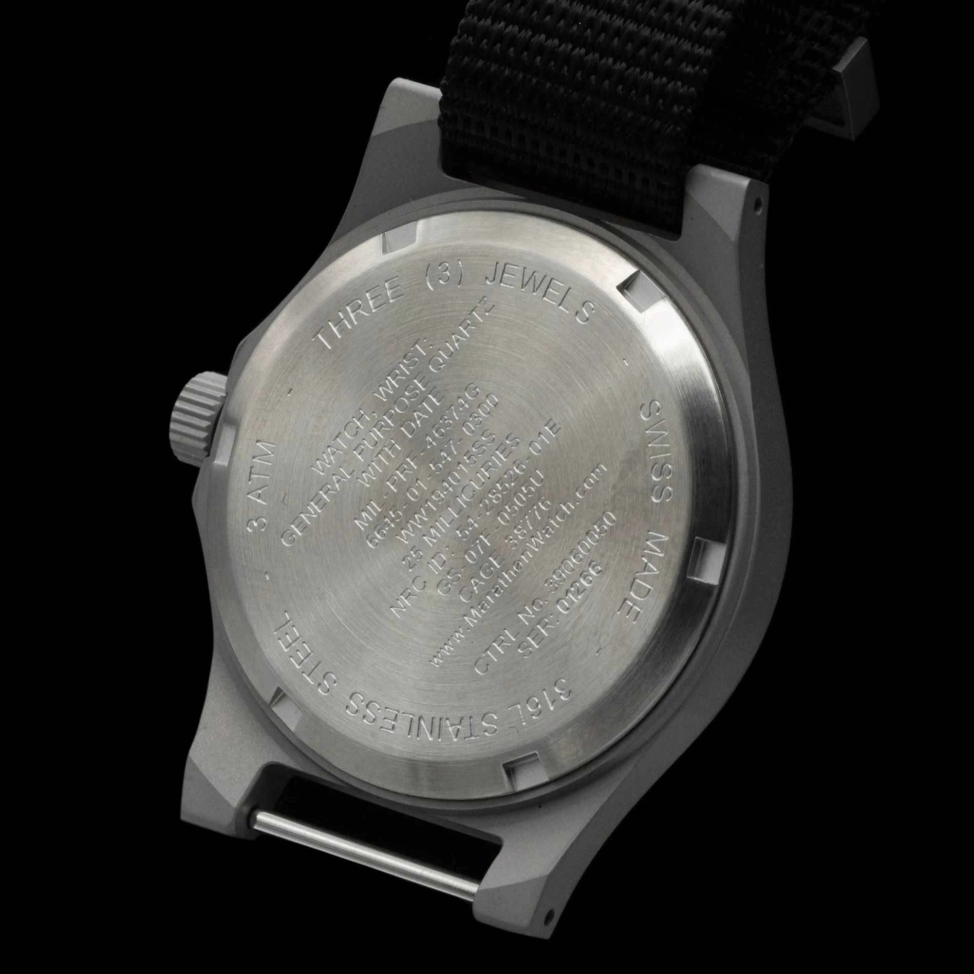 Marathon - Officer's Quartz with Date 36mm