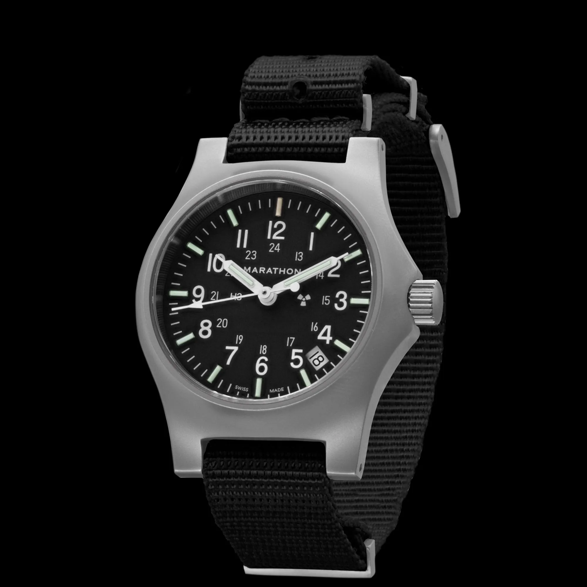 Marathon - Officer's Quartz with Date 36mm