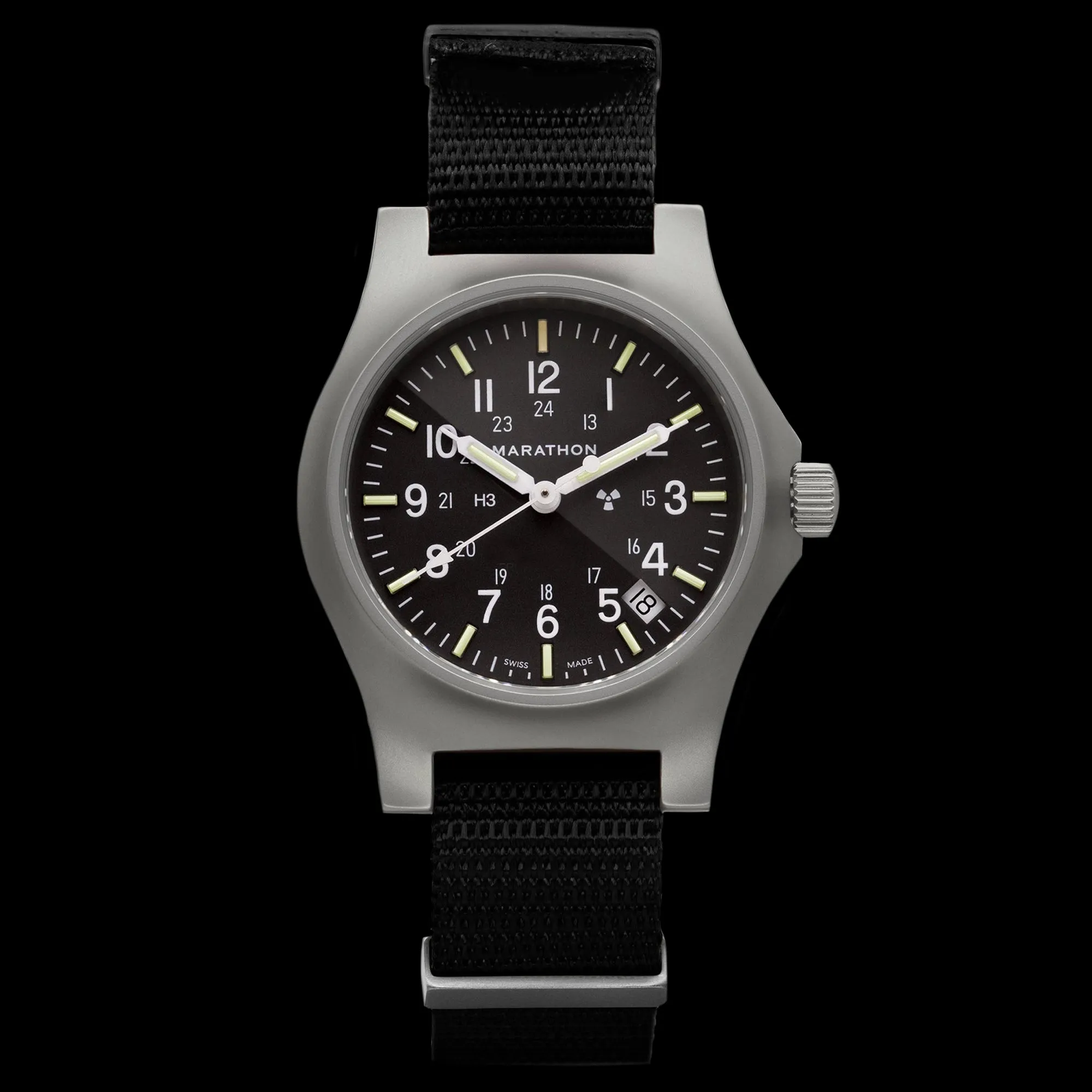 Marathon - Officer's Quartz with Date 36mm