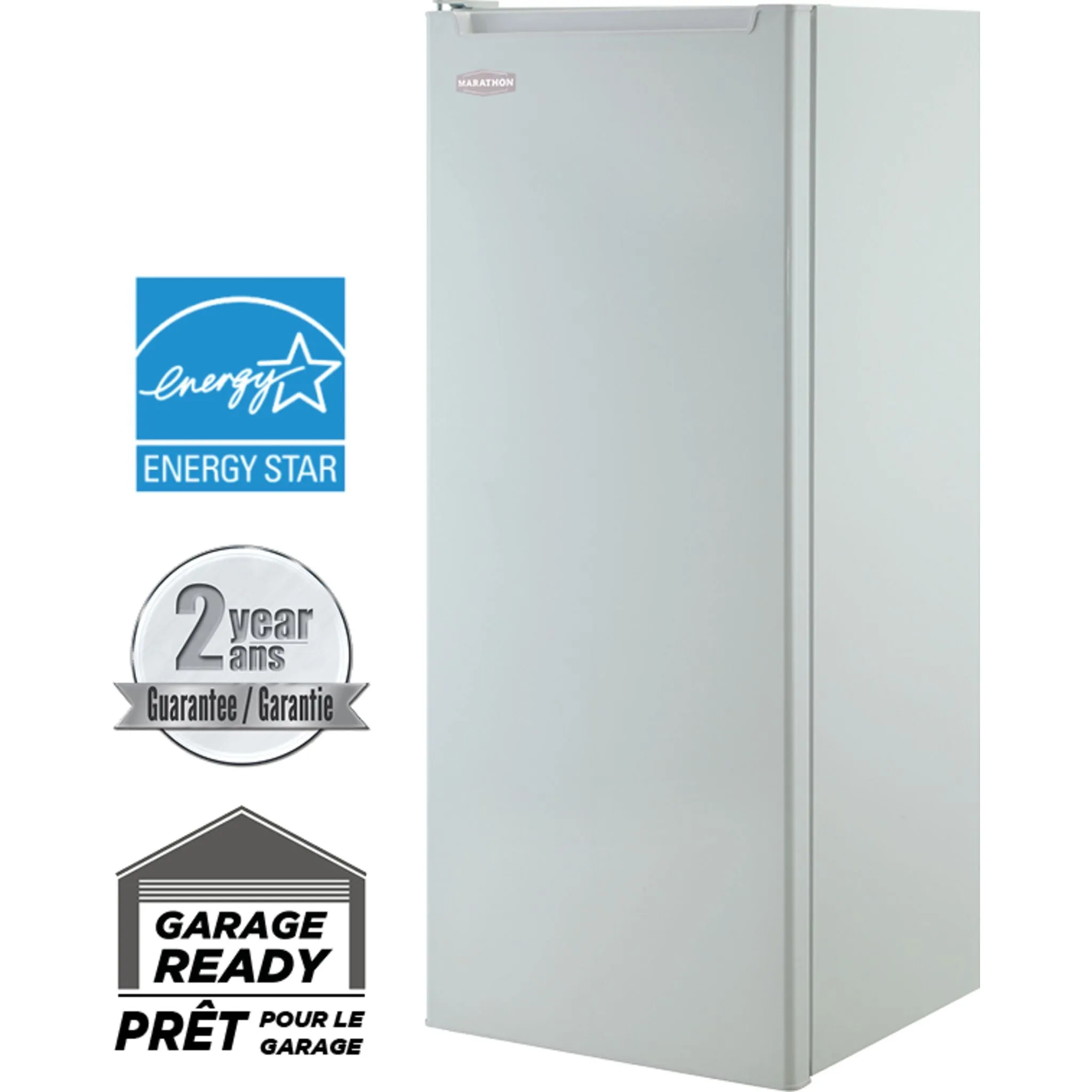 Marathon Upright Freezer (MUF65W) - White