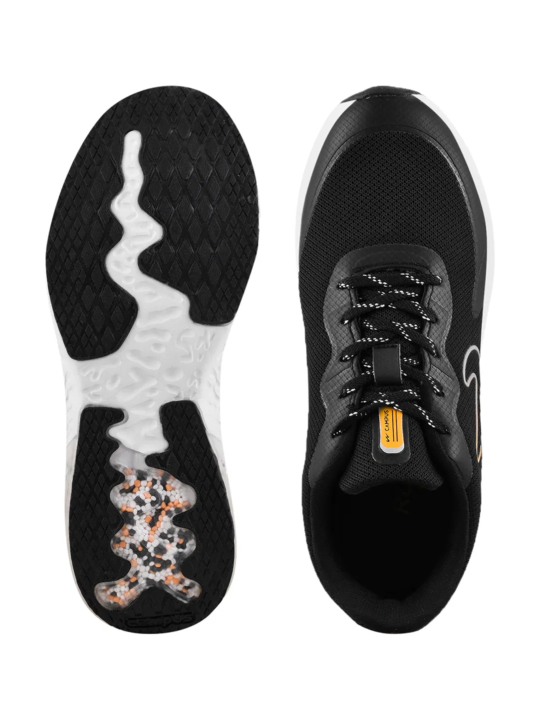 MATHEW Black Men's Running Shoes