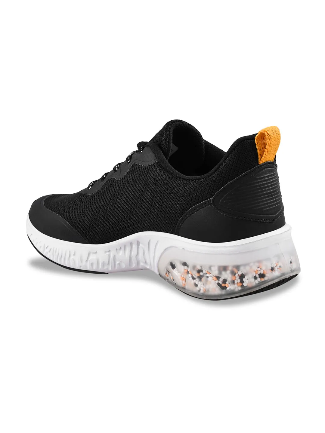 MATHEW Black Men's Running Shoes