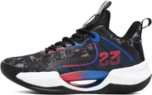 Men's and Women's Basketball Shoes Breathable Mesh High Rebound Sneakers