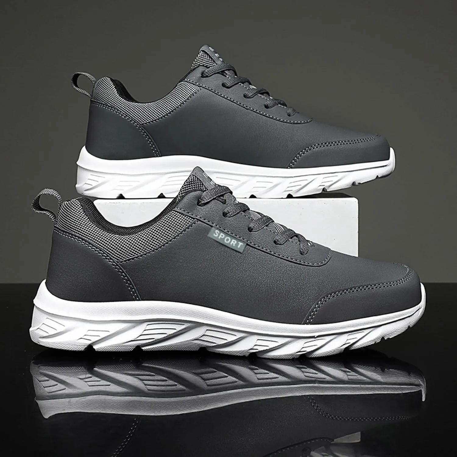Mens Athletic Shoes Slip Ons for Men Slip on Lightweight Breathable Fashion Sneakers Men's Fashion Sneakers