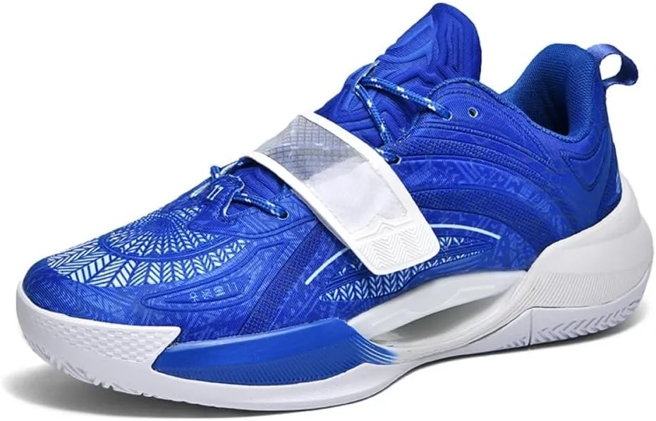 Mens Basketball Shoes Lightweight Breathable Sneakers Anti Slip Sports Shoes for Running Walking