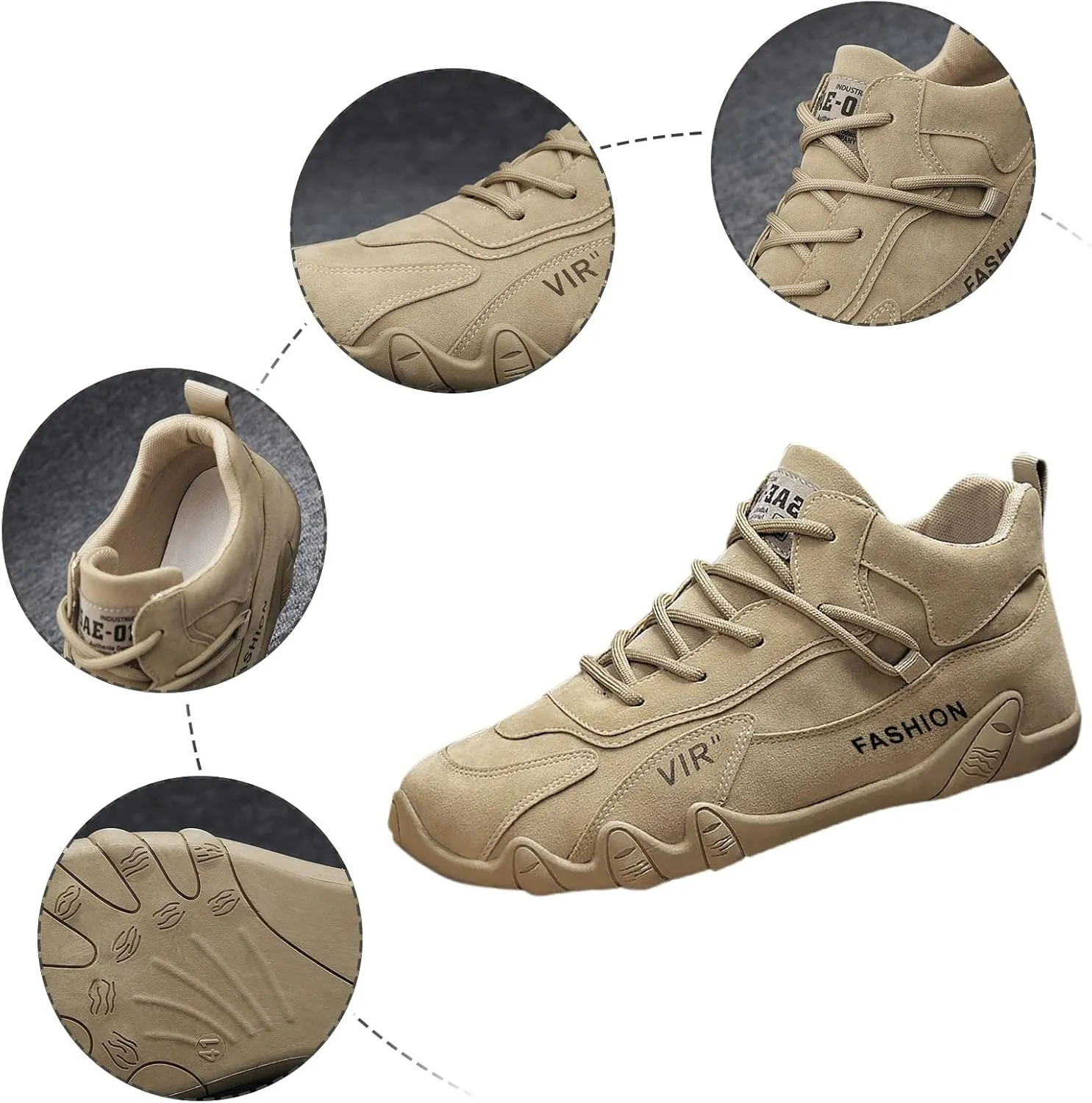 Men's Fashion Sneakers Mens Dress Sneakers Men's Comfortable Walking Shoes Tennis Comfortable Badminton Shoes