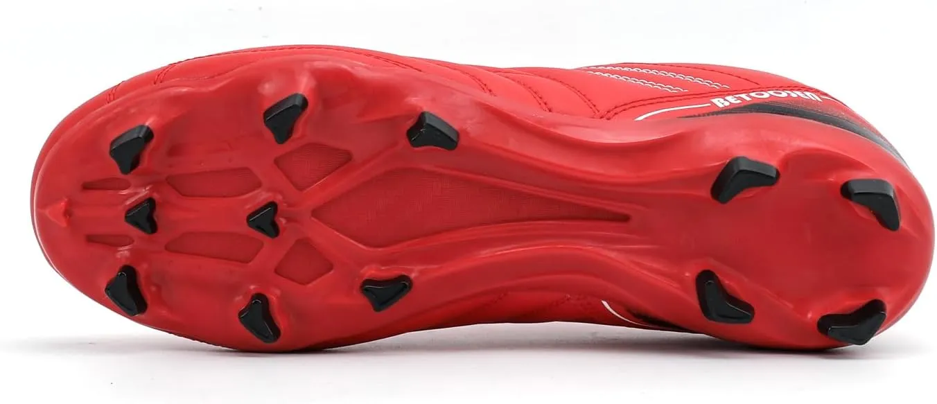 Men's Firm Ground Soccer Cleats Shoes Professional Breathable Outdoor Training Football Shoes