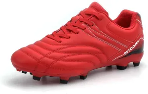 Men's Firm Ground Soccer Cleats Shoes Professional Breathable Outdoor Training Football Shoes