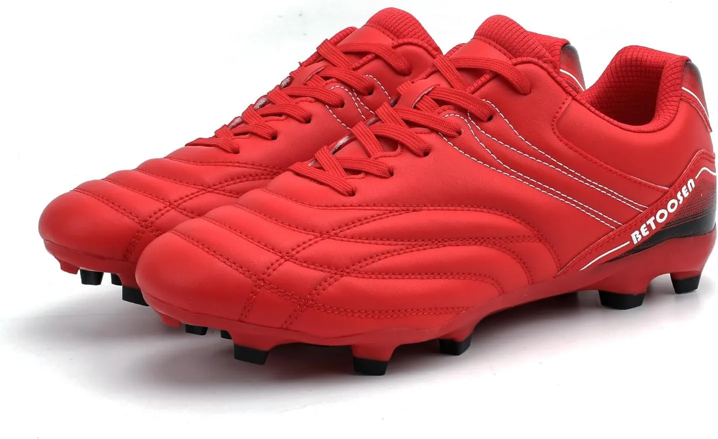 Men's Firm Ground Soccer Cleats Shoes Professional Breathable Outdoor Training Football Shoes