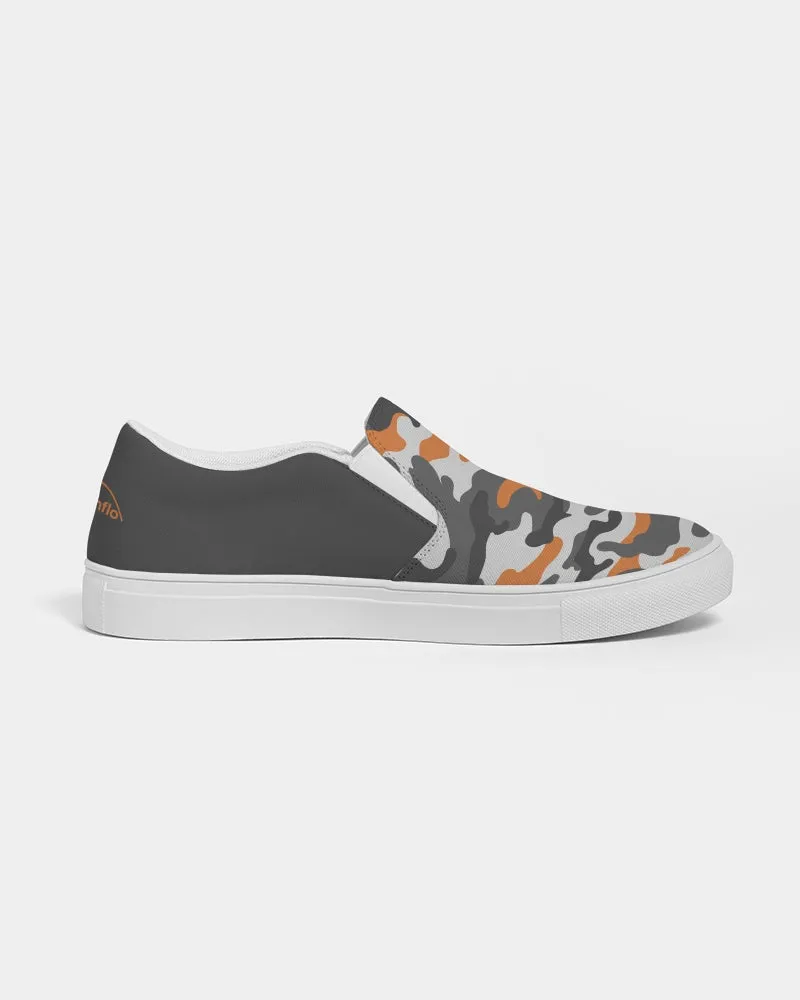 Mens Flo Flyer Dry 2 Slip-On Canvas Shoe (orange camo)