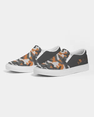 Mens Flo Flyer Dry 2 Slip-On Canvas Shoe (orange camo)