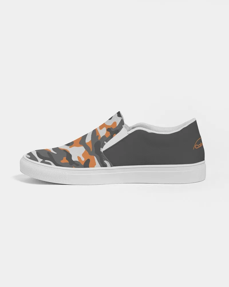 Mens Flo Flyer Dry 2 Slip-On Canvas Shoe (orange camo)