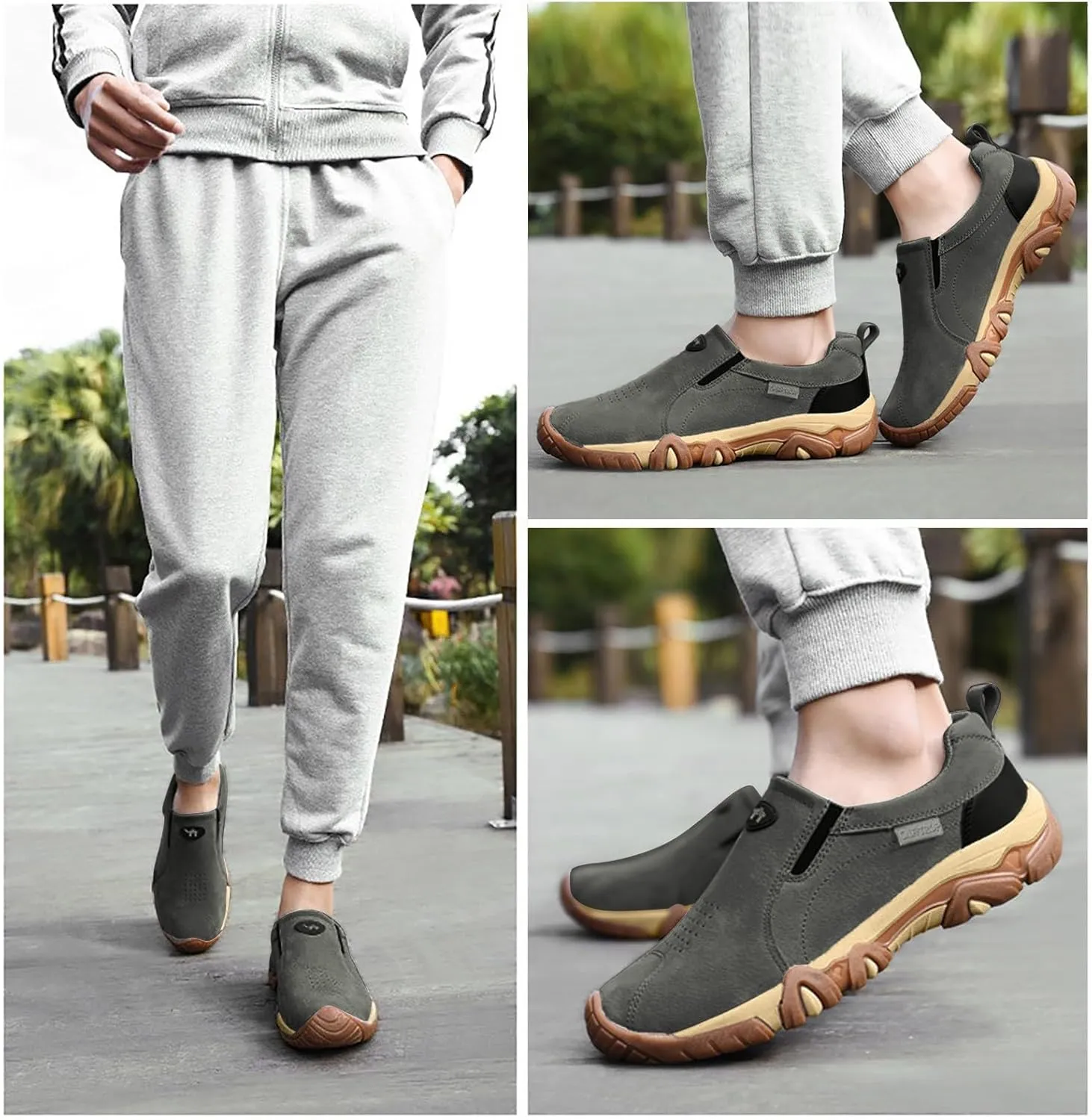 Men's Lightweight Non Slip Barefoot Shoes Breathable Elastic Fly Woven Mesh Sneaker Sport Jogging Walking Shoes