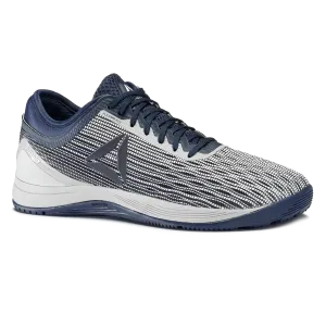 Mens Reebok Crossfit Nano 8.0 White/Navy/Stark Grey Size 7