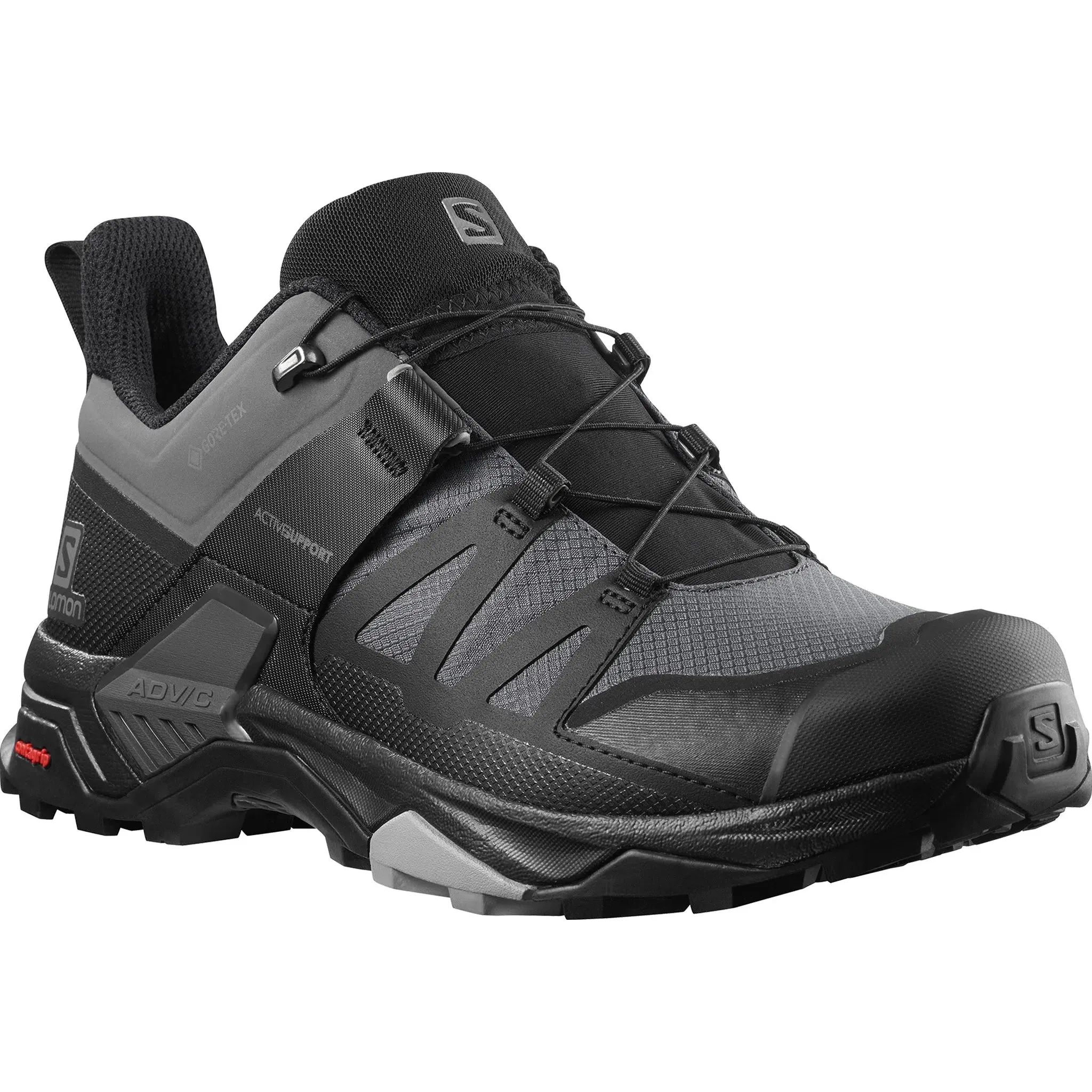 Men's Salomon X Ultra 4  wide GTX Magnet - Black - Monument